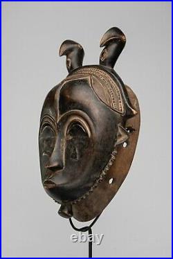 018e Masque Baoule, Baule Mask, Art Tribal Premier Africain