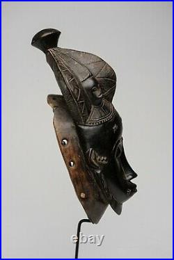 025 Masque Baoule, Baule Mask, Art Tribal Premier Africain