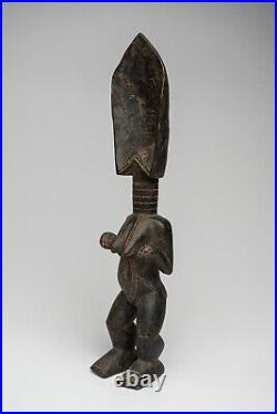 128 -art Tribal Premier Ancien Ethnique Africain, Statue De Fertilité Dan Rci