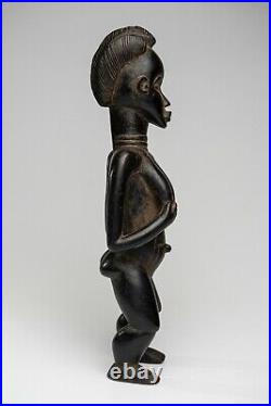 129 -art Tribal Premier Ancien Ethnique Africain, Statue De Fertilité Dan Rci