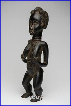 129 -art Tribal Premier Ancien Ethnique Africain, Statue De Fertilité Dan Rci