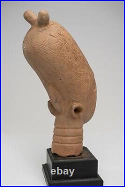 160 Art Africain, Tete Terre Cuite, Ife, Yoruba, Nigeria, Terracotta Head