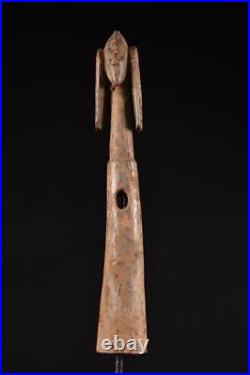 20996 Africain Vieux Mumuye Musique Instruments / Musique Instrument Nigeria
