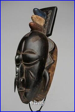 224 Masque Koulango, Art Tribal Premier Africain
