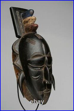 224 Masque Koulango, Art Tribal Premier Africain