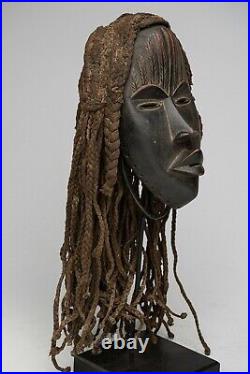 303 Masque Dan, Yacouba, Art Tribal Premier Africain