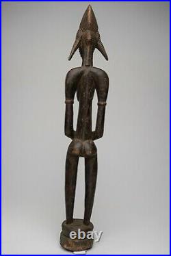 356 -art Tribal Premier Africain, Statue Ancienne, Maternité Senoufo, Rci
