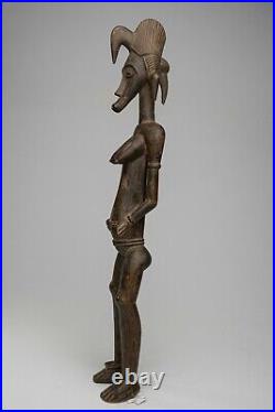 361 -art Tribal Premier Africain, Statue Ancienne, Maternité Senoufo, Rci