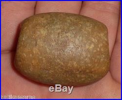 38mm Perle Ancien Amazonite Maroc Berbere Ancient Africa Stone Bead Mali Morocco