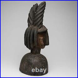 A001 Buste Ancien Yoruba, Ancient Bust, Art Tribal Premier Africain
