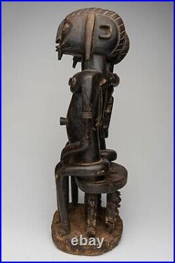 A090 Art Premier Africain, Art Ancien Africain, Statue Dogon Authentique