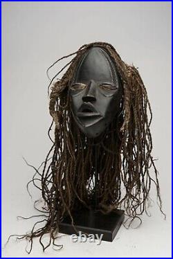 A226 Masque Dan, Yacouba, Art Tribal Premier Africain