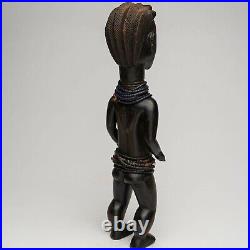 A283 -art Tribal Premier Ancien Ethnique Africain, Statue De Fertilité Dan Rci