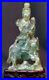 AA-art-chine-belle-Guanyin-cheval-ancien-Fluorine-quartz-vert-sculpte-27cm1-6kg-01-nu