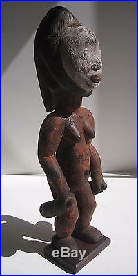 ANCIENNE STATUE CULTUELLE. ETHNIE PUNU LUMBO. Gabon. Art africain