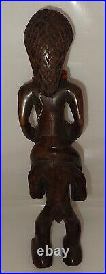 ANCIENNE STATUETTE TABWA région du lac Tanganyka début du XX ° siècle KAM