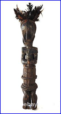 Afrikanische kunst art africain african art STATUE FETICHE FANG 83 cm