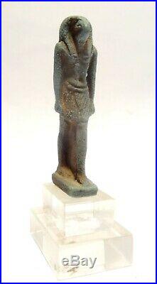 Amulette Egyptienne En Pierre Dieu Thot Egyptian Carved Stone Amulet God Thoth
