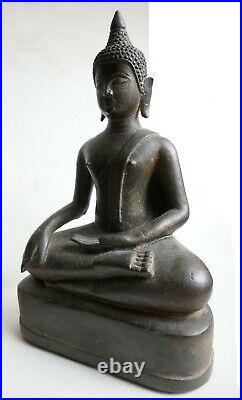 Ancien Bouddha Burma Thai 18e