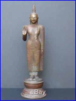 Ancien Bouddha en Bronze, Sri Lanka