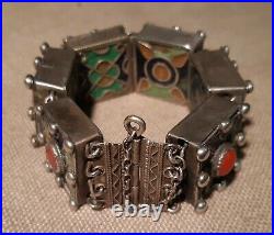 Ancien Bracelet Berbère Kabyle Ethnique