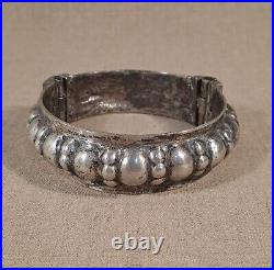 Ancien Bracelet De Cheville en Argent Inde Ethnique