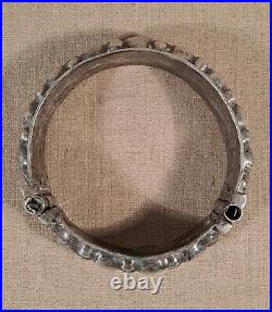 Ancien Bracelet De Cheville en Argent Inde Ethnique