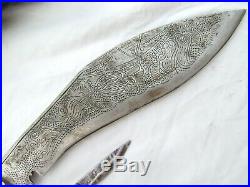 Ancien GURKHA Kukhri Fin 1800 Début 1900 Couteau Du Népal (très rare)