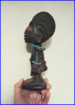 Ancien Ibedji Ibeji Figure, Yorouba, Nigeria, Tribal Art Africain