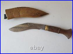 Ancien KUKURI / KUKRI couteau / poignard Népalais de collection (Népal)