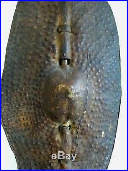 Ancien bouclier africain soudan 123cm Old dinka shield african art tribal XIX