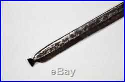 Ancien couteau de jet Laka Tchad 1940 african africa throwing knife