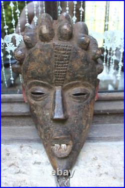 Ancien masque IGBO Nigéria vers 1980 ann