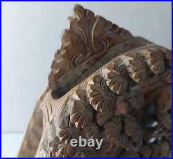 Ancien panneau en bois, Bali / Indonésie / balinais, sculpté main