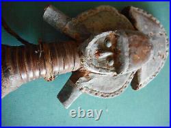 Ancienne CLOCHE africaine rituelle Ba Kota 43 cm Antique Bell KOTA african