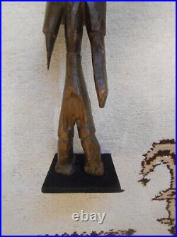 Ancienne Statue africaine en bois -Mali Art africain ethnique