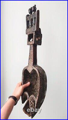 Ancienne Vièle Sarinda, Sarangi, Art d'Asie, Népal, Musique Instrument