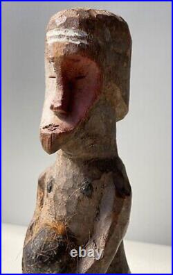 Ancienne et rare statuette cultuelle Ethnie Fang Gabon Art africain