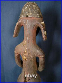 Ancienne statue Mumuye / art tribal africain / 70 cm / Nigeria