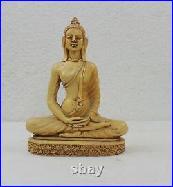 Ancienne statuette Tibet bouddhisme Amitayus longévité dieu en résine fon