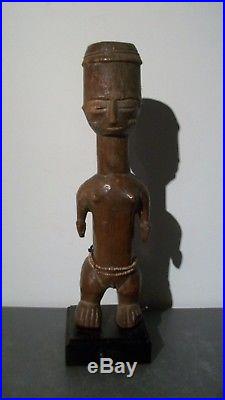Ancienne statuette atye de cote d'ivoire 19/20 ème siècle