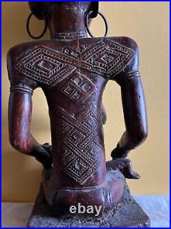 Antique African Statue Maternity Congo Ancienne Maternite Art African