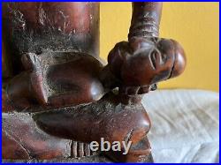 Antique African Statue Maternity Congo Ancienne Maternite Art African