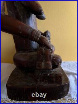 Antique African Statue Maternity Congo Ancienne Maternite Art African