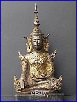 Antique Bouddha en Bronze de THAILANDE