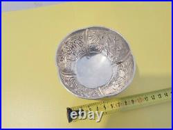 Argent Massif Chinese Export Silver Bowl Chine