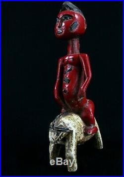 Art Africain Afrikanische Kunst Cavalier Senoufo Senufo Horserider 30 Cms