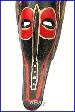 Art Africain Ancien & Authentique Masque Zamble Gouro Quality African Mask