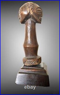 Art Africain Ancien Fétiche Statuette Janus SONGYE Congo Zaïre Old Tribal Figure
