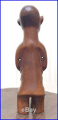 Art Africain Ancien Rare Statuette BEMBÉ Beembe Figure Kongo RDC Congo Zaïre